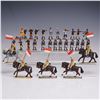 Image 1 : 30pc El Templario Colonial Toy Soldier Figure Set