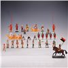 Image 1 : 31pc Britains Toy Soldiers and Camel Corps, Indian Army Figures