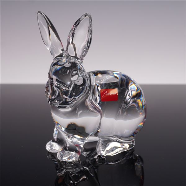 Baccarat Crystal Figurine, Bellagio Rabbit