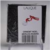 Image 2 : Lalique Crystal Clear Merles Et Raisins Tree Ornament, Sealed Box