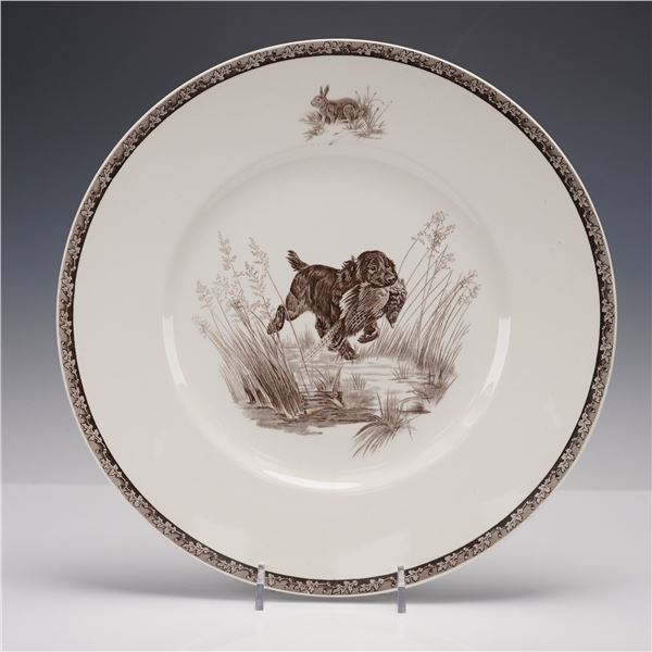 Wedgwood American Sporting Dog Plate, Cocker Spaniel