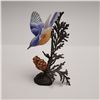 Image 2 : Royal Worcester David Fryer Figurine, Bluebird and Fir