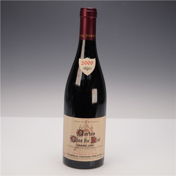 2009 Domaine Dubreuil-Fontaine Corton Clos Du Roi Grand Cru Wine Bottle