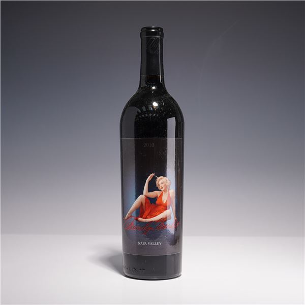 Marilyn Merlot 2010 Napa Valley Wine Bottle