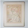 Image 1 : Irving Amen, Limited Edition Etching on Paper, The Apple, Signed & COA