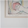 Image 4 : Irving Amen, Limited Edition Etching on Paper, The Apple, Signed & COA
