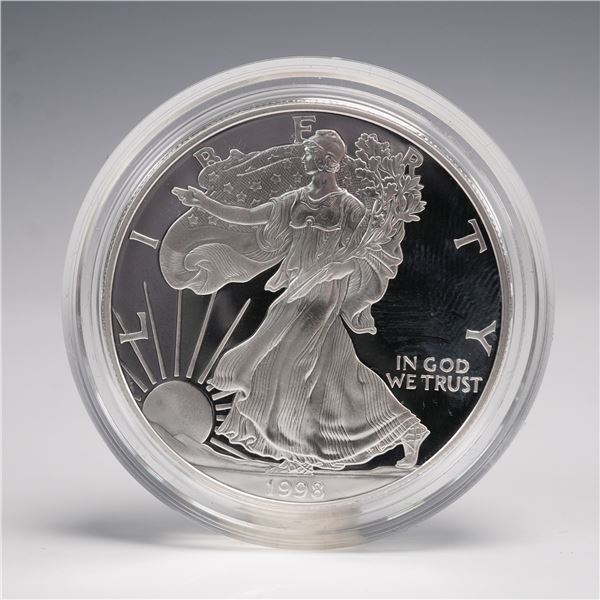 1998-P U.S. 1oz Silver Eagle Proof Coin OGP