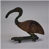 Image 5 : 3pc Egyptian Gilt Wood and Bronze Ibis Figures