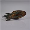Image 7 : 3pc Egyptian Gilt Wood and Bronze Ibis Figures