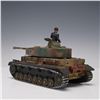 Image 2 : 2pc Britains Panzer IV Model Tank and German Soldier Figures