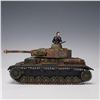 Image 3 : 2pc Britains Panzer IV Model Tank and German Soldier Figures
