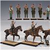 Image 2 : 14pc Set of Spanish Legion Military Toy Figures, 1930s Campaign Uniforms