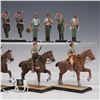 Image 3 : 14pc Set of Spanish Legion Military Toy Figures, 1930s Campaign Uniforms