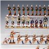 Image 3 : 60pc Toy Soldiers, El Templario Colonial Infantry and Cavalry