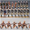 Image 4 : 60pc Toy Soldiers, El Templario Colonial Infantry and Cavalry