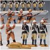 Image 5 : 60pc Toy Soldiers, El Templario Colonial Infantry and Cavalry