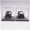 Image 4 : Pair of Glorious Britain Die-Cast Model Cars, London Taxi