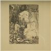 Image 2 : Rembrandt van Rijn (Aft.) Etching on Paper, The Raising of Lazarus