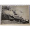 Image 1 : Photographic Image of Hoopuloa Lava Flow w/ Wharf, Bi-Plane & Description by Tai Sing Loo 23, 6.5" x