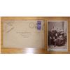 Image 1 : Photographic Image of Mrs. Richards & Children w/ Envelope from New York to Honolulu