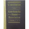 Image 2 : Constitution Booklet of the Kamehameha Alumni Association 4" x 6"