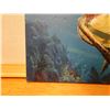 Image 3 : Original Painting on Canvas, Honu Turtle by Jin Guo Song, Unframed 16" x 18"
