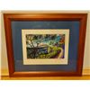 Image 1 : Giclee Print, Life in Wailea Ltd. Ed. 20/30 by Julia L. Copeland, Matted & Framed 23.5"x19.5"