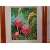 Image 2 : Giclee Print, Haiku Rainforest by Jocelyn Cheng w/ Bio, Matted & Framed 13" x 16"