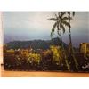 Image 2 : Original Oil Painting on Canvas, Punchbowl, Honolulu, Signed by Artist Jollos (?) 10" x 8"