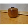 Image 13 : Wooden Calabash Bowl w/ Hand-Carved Turtle on Lid, Signed by L.K. Antonio 2005, Approx. 5" Dia, 5"H