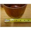 Image 9 : Wooden Calabash Bowl w/ Hand-Carved Turtle on Lid, Signed by L.K. Antonio 2005, Approx. 5" Dia, 5"H