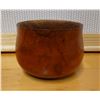Image 1 : Wooden Kou Shaped Calabash Bowl 5.5" Dia, 4"H