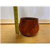 Image 13 : Wooden Kou Shaped Calabash Bowl w/ Pewa & Resin Repairs  5.5" Dia, 4"H