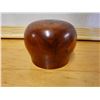 Image 8 : Wooden Kou Shaped Calabash Bowl w/ Pewa & Resin Repairs  5.5" Dia, 4"H