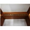 Image 6 : Antique Wooden Rectangular Box w/ Hinged Lid & Inlay Top, Interior Appears to be Lined w/ Milk Glass