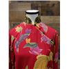Image 2 : Silk Top w/ Mandarin Collar by Anne Namba w/ Fan & Butterfly Design Size Small  (never worn)