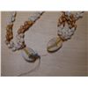 Image 8 : Niihau 2-Strand Kipona Lei w/ Cowrie Fasteners, KAHAKAHA Shells & COA 24"L (clasp needs repair)