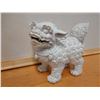 Image 2 : White Chinese Guardian Lion Fu Dog Statue 15" x 8" x 11"H
