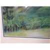 Image 3 : Large Watercolor Painting Signed by Artist Susan Cardenas, Wood Framed 35.5" x 27.5"