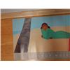 Image 2 : Bishop Museum Diptych Print Hand-Signed by Pegge Hopper, Unframed 36" x 19"