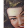 Image 8 : Art on Canvas, Hawaii Girl, Marked H099/40, Unframed 26.5" x 32", Surface Wear