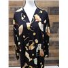 Image 2 : Long Silk Kimono by Anne Namba w/ Fan Pattern One Size (never worn)