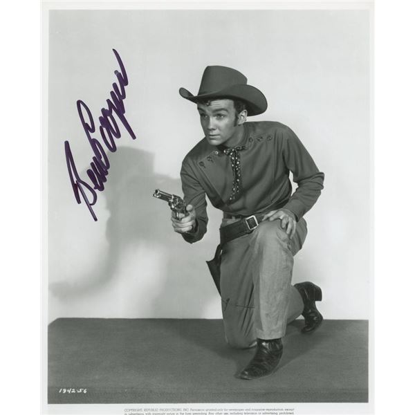 Duel At Apache Wells Ben Cooper signed photo