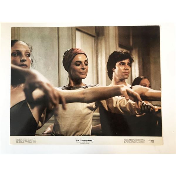The Turning Point original 1977 vintage lobby card