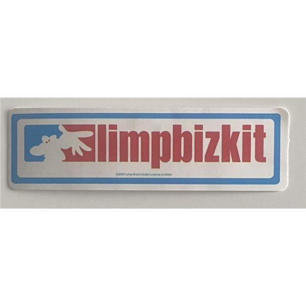 Limp Bizkit logo sticker