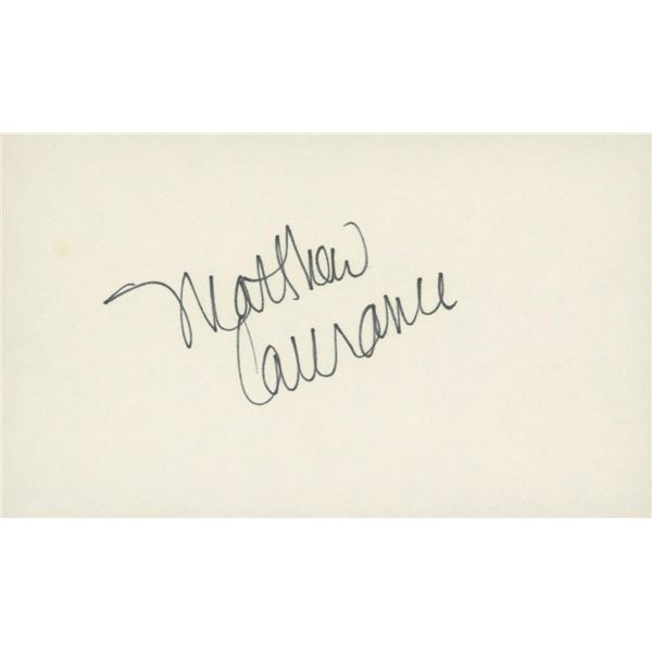 Martha Lawrence signature