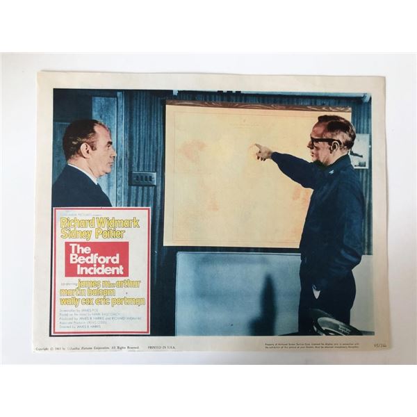 The Bedford Incident original 1965 vintage lobby card