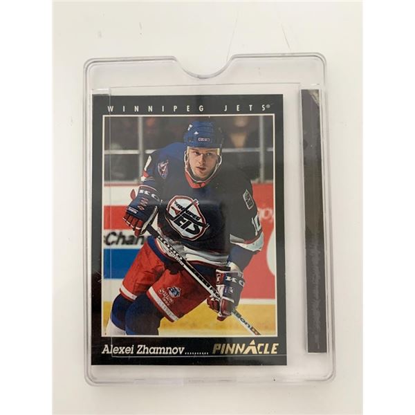 Alexei Zhamnov Winnipeg Jets Pinnacle Hockey Card