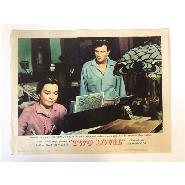 Two Loves original 1961 vintage lobby card