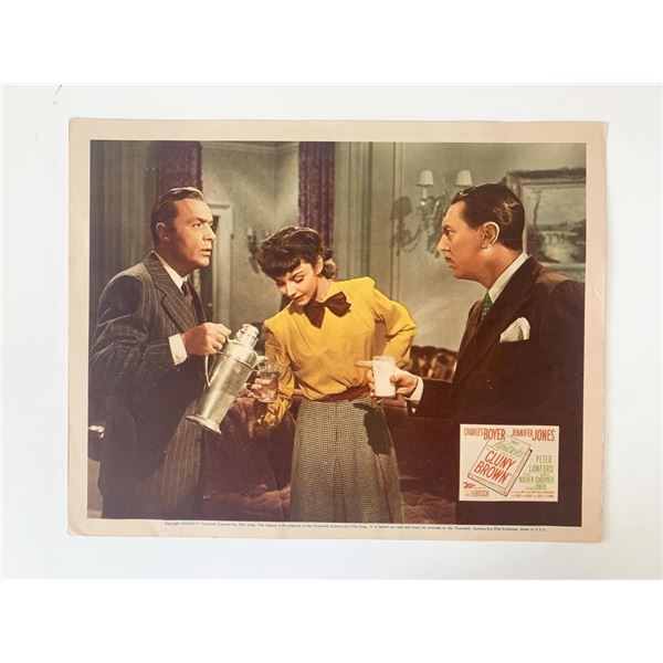 Cluny Brown original 1946 vintage lobby card